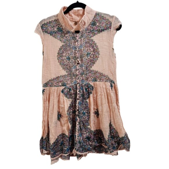 Free People Collared Drees in Size M - Picture 2 of 10